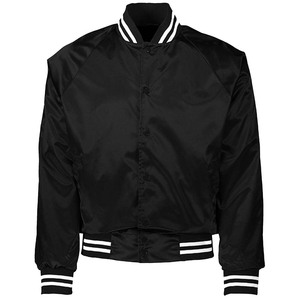 High Quality Custom Men's Satin Varsity Jacket Reversible Breathable <b>Winter</b> Letterman Style Baseball Fabric <b>Decoration</b> - Product Image 1