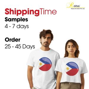 100% algodón sólido ecológico Unisex Filipinas camiseta para promociones - Product Image 3