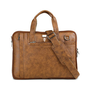 Sacs pour ordinateur portable en cuir de grande capacité de haute qualité couverture PC en cuir véritable pour MacBook Air étanche étuis à manches de haute qualité - Product Image 1