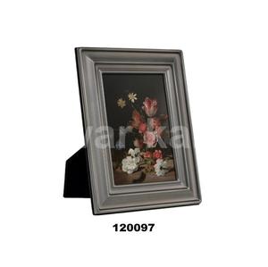 Cadre en métal avec verre véritable et support en velours Cadre photo pour table et décoration murale Idéal pour les mariages et les événements - Product Image 1