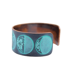 2025 Florida New Year <b>Copper</b> Purple oxidized <b>copper</b> <b>bangle</b> Turquoise Jewelry Design Bracelet <b>Copper</b> Jewelry for Women - Product Image 4