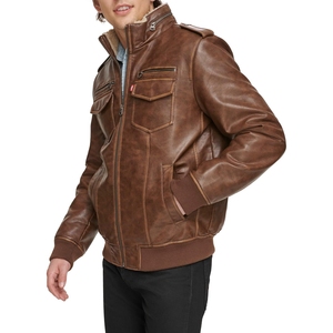 แจ็คเก็ตหนังรุ่นใหม่ ทันสมัย นุ่ม สบาย ราคาโรงงาน ทรงสวย กันน้ำ รับสกรีนโลโก้ - Product Image 4