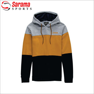 Pull-over en molleton épais et chaud pour homme, quantité minimale de commande décontracté à col carré - Product Image 4