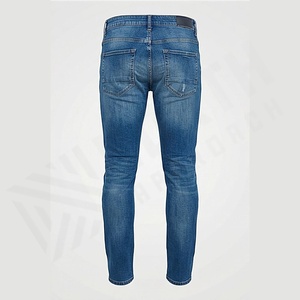 Jeans Clásicos de Moda al por Mayor, Talla Grande, Envío Inmediato, para Hombre, Corte Ajustado, Recto, Color Sólido, Calidad Premium, Color Personalizado, Otoño Primavera - Product Image 2