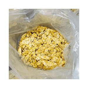 Venta al por mayor de patatas fritas de plátano amarillas secas bocadillos crujientes rodajas de plátano amarillo de Vietnam con precio barato y alta calidad - Product Image 1