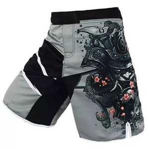 Shorts MMA Unisexe en Gros, Logo Personnalisé, Couleur Personnalisée, Légers, Respirants, Séchage Rapide, Design en Spandex, Service OEM Disponible - Product Image 5