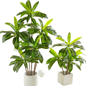 Planta <span class=keywords><strong>Artificial</strong></span> en Maceta Desmontada con Relieve, Bonsái Grande para Decoración de Interiores - Product Image 1