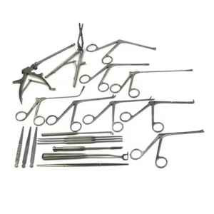 OMI ชุดคีมตัดจมูกทำจากสเตนเลสสตีล20ชิ้นสำหรับศัลยกรรมจมูกได้รับการรับรองจาก CE - Product Image 3