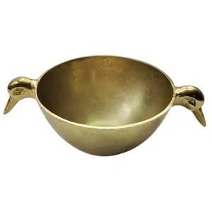 Cuenco para servir de metal pulido martillado plateado, plato para servir fruta - Product Image 6