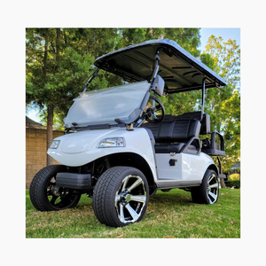 Voitures de golf électriques et à essence quatre places, véhicules utilitaires - Product Image 1