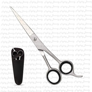 Tijeras finas rectas, tijeras para el hogar de acero inoxidable, peluquería, 6,0 ", 17,5 cm, JP 440C, tijeras de peluquero hechas en fábrica - Product Image 5