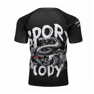 Chemises et hauts de protection contre les éruptions cutanées de qualité supérieure pour adultes, séchage rapide, protection UV, natation, surf, manches longues, SPF50, rashguards pour hommes - Product Image 4