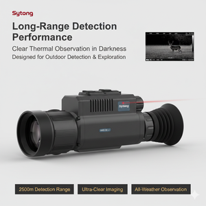 Sytong 640x512 Termal Görüntüleme Dürbünü Lazer Mesafe Ölçerli Kızılötesi Termal Monoküler 50mm Lensli Gece Görüş Dürbünü Avlanma İçin - Product Image 4