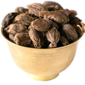 Cardamomo Seco Crudo Entero Negro Puro 100% Natural de Spicecentra, Ingredientes Naturales de Fabricante Indio para Cocinar - Product Image 1