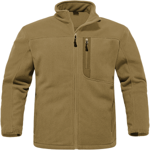 Chaqueta Ligera Unisex de Microfelpa con Cuello Alto, Logotipo Frontal y Cremallera en el Pecho - Secado Rápido y Transpirable - Product Image 1