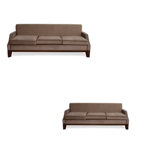 Mesa de sofá de tres asientos de Venta caliente con muebles de Material de marco de madera de teca para decoración de sala de estar - Product Image 6