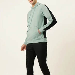 2026 mejor venta básicos algodón mezclado manga larga cosas cómodas hombres Sudadera con capucha salida de fábrica gran personalidad hombres Sudadera con capucha - Product Image 4