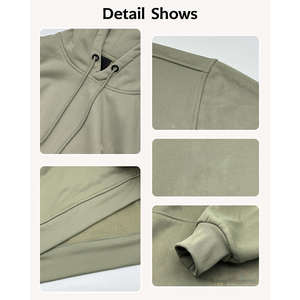 Sudaderas con Capucha Premium para Hombre, Sudadera con Capucha de Algodón Cómoda y Elegante, Sudadera Informal con Cremallera, Ropa Deportiva Cálida, Ropa de Moda - Product Image 4