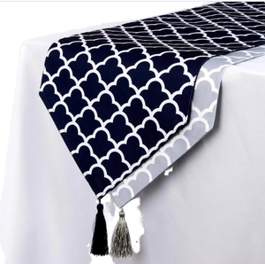 ClassicLoom Embroidered Table <b>Runner</b>, Premium Cotton Fabric for Kitchen, Dining Room, and Everyday Home Styling - Product Image 5