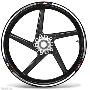 MOTO per BMW S1000 RR Tuning Stickers Kit strisce adesive per 17 'CERCHI compatibili MOTO & ATV Wheel accessori - Product Image 2