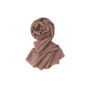 2023 venta al por mayor de alta calidad mujeres Hijab precio de fábrica Color sólido mujeres musulmanas liso Hijab - Product Image 1