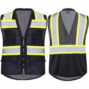 Premium Quality Multi-Color <b>Reflective</b> Safety <b>Vest</b> Durable Direct Manufacturer Custom Logo men's <b>vest</b>, 5-dimensional pocket - Product Image 1