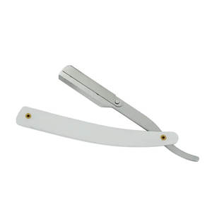 มีดโกนหนวดใบมีดสแตนเลสด้ามจับมีดโกนหนวดใบมีดเดี่ยวใบมีดสแตนเลส - Product Image 3