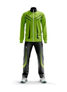 Tracksuit For Men Two Piece Varsity Jacket Pants <b>Set</b> With Custom <b>Embroidery</b> Logo Men Sublimated Tracksuits - Product Image 3