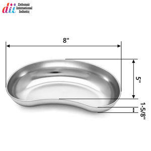 Debonairii Instrumento médico hospitalario de acero inoxidable de alta calidad, buena venta, tamaño personalizado, artículos huecos, bandejas de riñón - Product Image 3