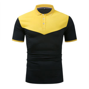 Chemise en jersey pour homme, de haute qualité, motif uni, respirante, avec poche, décontractée et tendance - Product Image 4