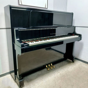Piano droit KAWAI US5X fabriqué au Japon, noir, son puissant, longue tenue, mécanisme à marteaux robuste importé. - Product Image 2