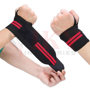 Protección de muñeca, correas de levantamiento de pesas, Impresión de logotipo personalizado, protección de manos para boxeo, envolturas para manos de Viky Industries - Product Image 1