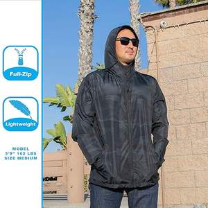 เสื้อแจ็กเก็ตกันลมโอเวอร์ไซส์ผ้าพรีเมียมแนวสตรีทเสื้อผ้าแฟชั่นชุดออกกำลังกายกลางแจ้ง - Product Image 4