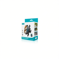 Support de téléphone portable pour guidon de vélo/moto en plastique ABS à libération rapide pour la conduite
