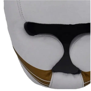 2025 blanco plata-Color nuevo hecho a medida e impreso protectores de cabeza de boxeo Kickboxing tocados protección protectores de cabeza - Product Image 5