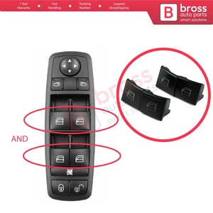 ฝาครอบปุ่มสวิตช์กระจกไฟฟ้าซ้ายขวา BDP110-2 สำหรับรถยนต์ A Class W169 และ B Class W245 รุ่น A1698206410 - Product Image 3