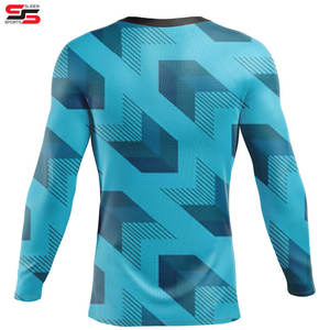 Manches longues hommes haute qualité fait Rash Guard utilisation confortable vêtements de sport léger Rash Guard - Product Image 2