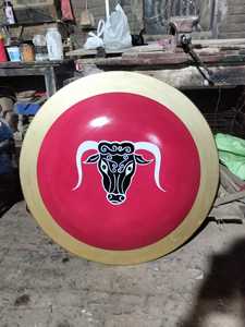 Bouclier Viking de qualité supérieure Bouclier rond médiéval pour bouclier Viking médiéval en bois et en métal et bouclier Viking guerrier - Product Image 5