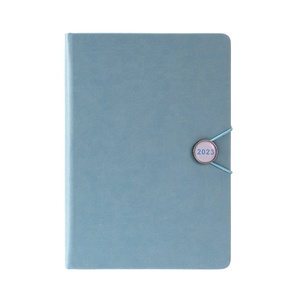 Top 2026 personalizado azul marino PU cuero Tapa dura pensamiento diario para hacer lista cuaderno papelería - Product Image 3