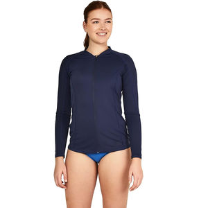 Rashguard de compresión transpirable de manga larga para mujer para entrenamiento de gimnasio BJJ MMA-100% poliéster moda de alta calidad - Product Image 1
