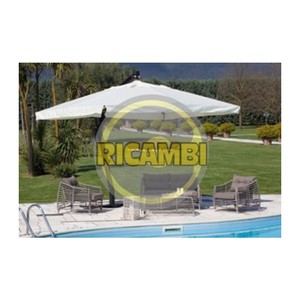 Stecca X Ombrellone Decentrato in Alluminio Nero 20x30 cm 90 - Product Image 3