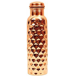Vasos de gimnasio de cobre puro a prueba de fugas hechos a mano, nuevo diseño martillado, beneficios de Ayurveda para Yoga, 4 tamaños, 4 colores para hervir - Product Image 5