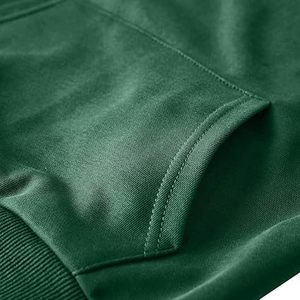 Vêtements de sport décontractés pour hommes, sweat à capuche zippé en coton vintage épais, pantalon de survêtement coupe coupe-vent coupe surdimensionnée, vente en gros - Product Image 5