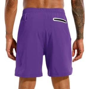 Custom Logo Breathable Quick Dry Summer <b>Men's</b> Gyms Sports With Pocket Bodybuilding Fitness <b>Walking</b> Workout Jogger Shorts For <b>Men</b> - Product Image 4
