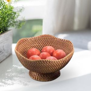 Premium Handmade Rattan Bowl For Decorative Dining <b>Table</b> Salad Serving And Stylish Eco Friendly Home Interior Centerpiece - Product Image 6