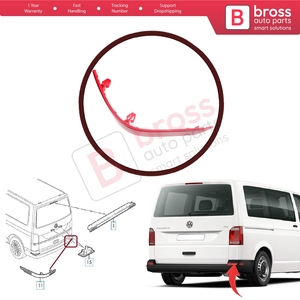 BSP1075 แผ่นสะท้อนแสงกันชนหลังขวา 7E0945106E สำหรับรถตู้ทรานสปอร์ตเตอร์ T6 T7 ปี 2016 เป็นต้นไป - Product Image 5
