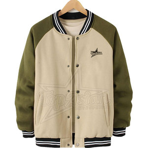 Chaqueta cálida de invierno con letras para hombre, cuello levantado cómodo, a un precio razonable, resistente al viento - Product Image 1