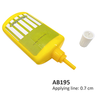 Pegamento Líquido Blanco PLOMA para Manualidades Escolares y de Oficina, Fuerte Adhesión, Ancho de Línea de 0.2-1cm