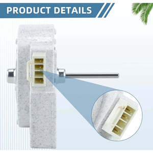มอเตอร์พัดลมระเหยสำหรับตู้เย็นไฟฟ้าในครัวเรือนแบบโลหะรุ่นใหม่ - Product Image 4