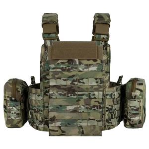 Chaleco Táctico Modular Molle con Portaplacas para Hombre, Ajustable, Resistente, Equipo para Exteriores - Product Image 3